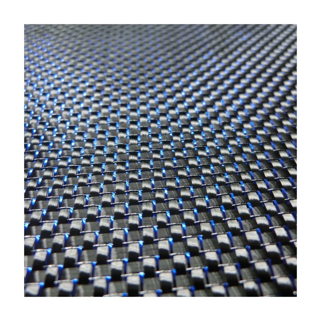 Hot sale 3K twill/3K plain weave 100% carbon fiber metal wire carbon cloth