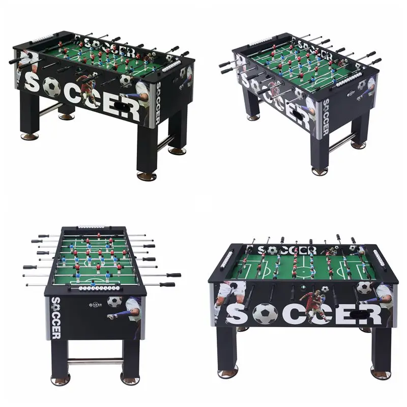 Factory Direct Sell 5ft HPL&MDF Standard 5ft Hollow 8 Rod Indoor Handle Soccer table Game