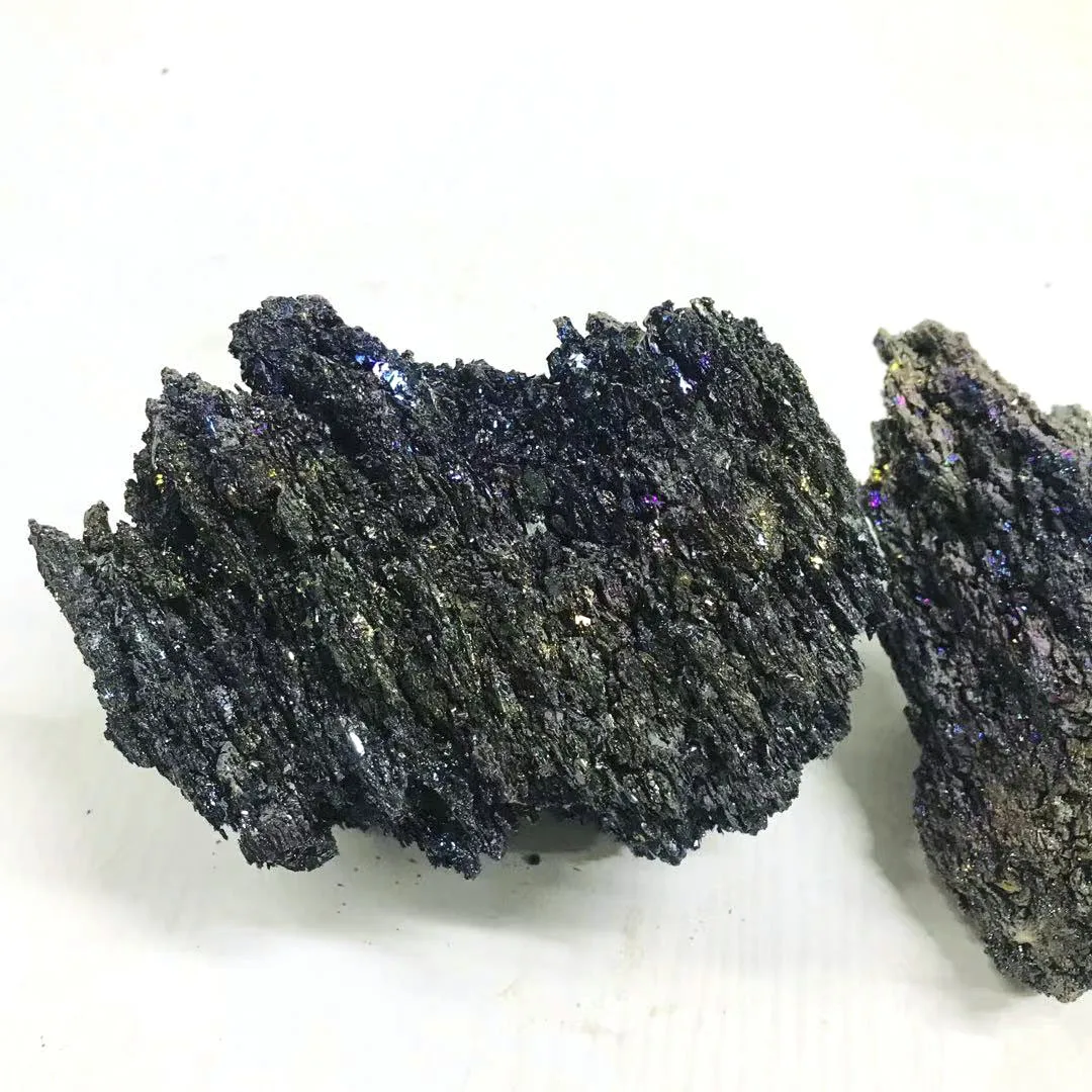 Natural Color Row Minerals Carborundum Crystal Rough Stone Huatang Crystal Souvenir 1 Color Folk Art Polished Model Wholesale
