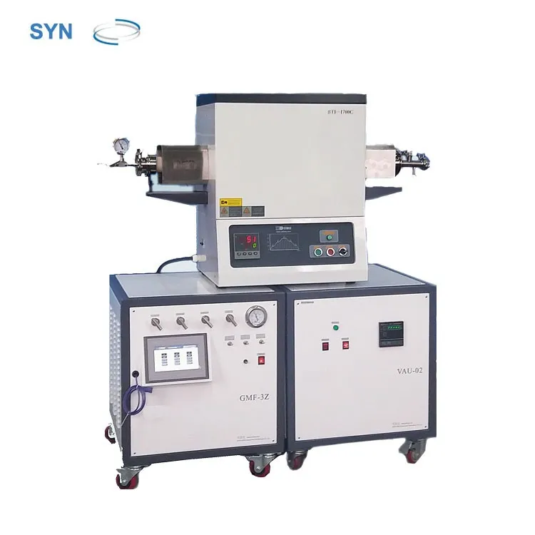 High Temperature Vacuum Atmosphere CVD Tube Furnace In Laboratory Heating Equipments
