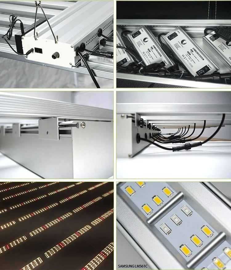 Nalite H2 commercial growing horticulture best sale LED+Grow+Lights Samsung led lm301 lm561c 640w 800w veg and flower bloom