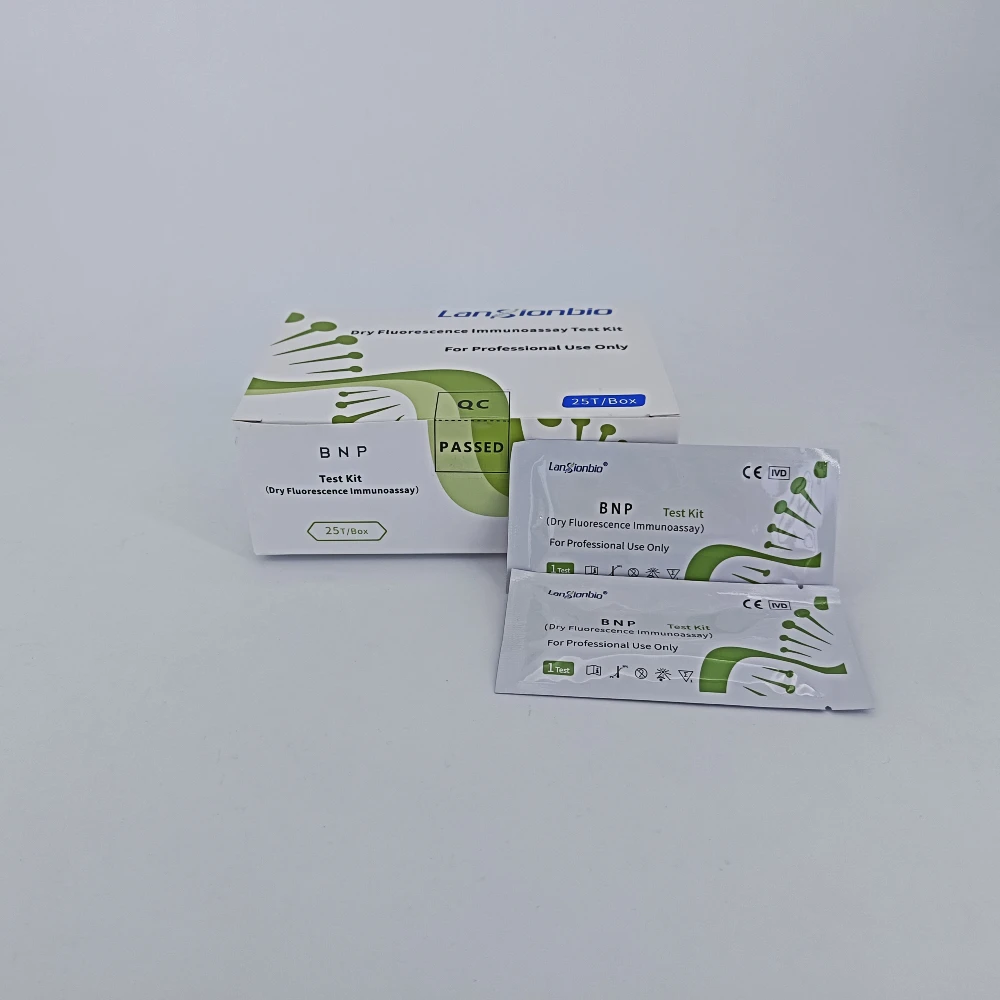 Lansionbio POCT Quantitative Blood Testing Kit for BNP Accept OEM Cardiac Marker Reagents with CE Marked