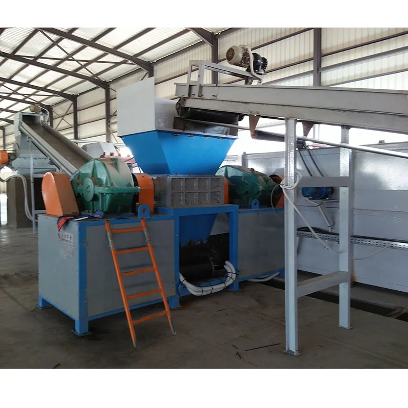  Dawei paper mill plastic waste recycling plant crusher washing sorting granulating