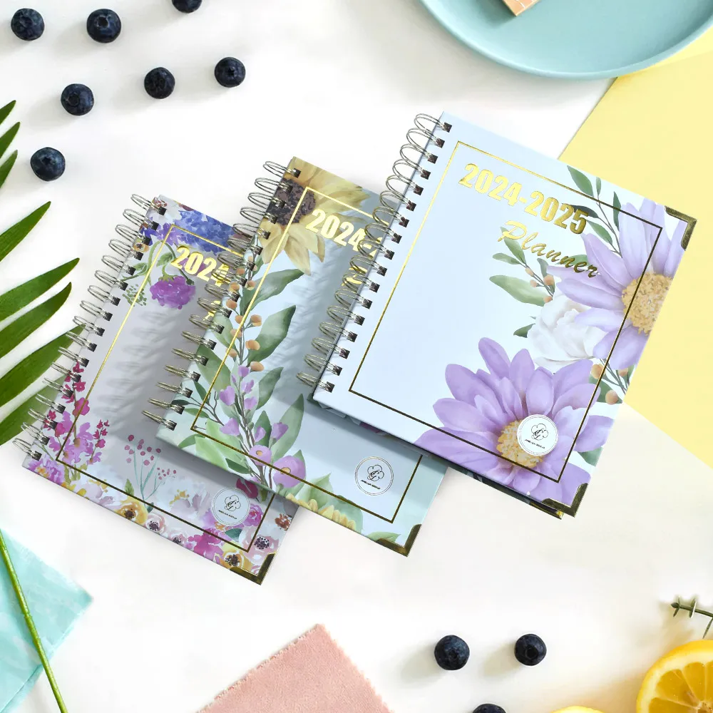 Stationery Notebook Journal Planner Journal Customized With Gift Boxes Set Gold Foil Logo YO  Planner