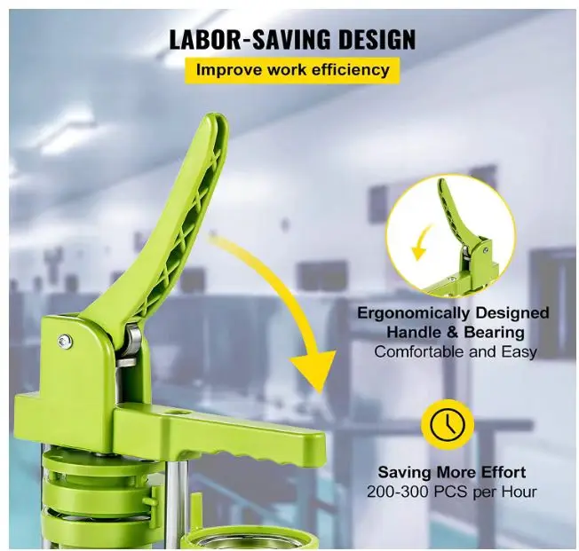 Manual Plastic & Metal Bottom Badge Maker Button Making Machine With Different Size Mould