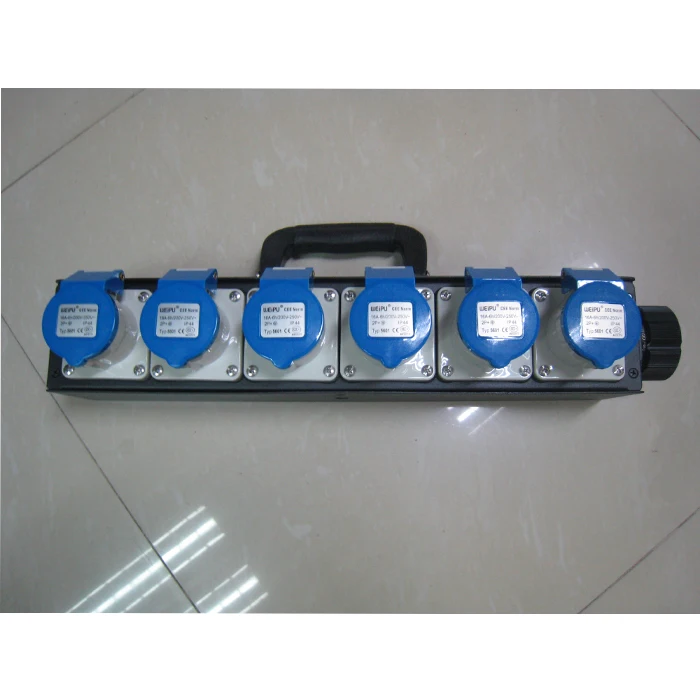 19pin Socapex portable 1 input 6 output audio splitter