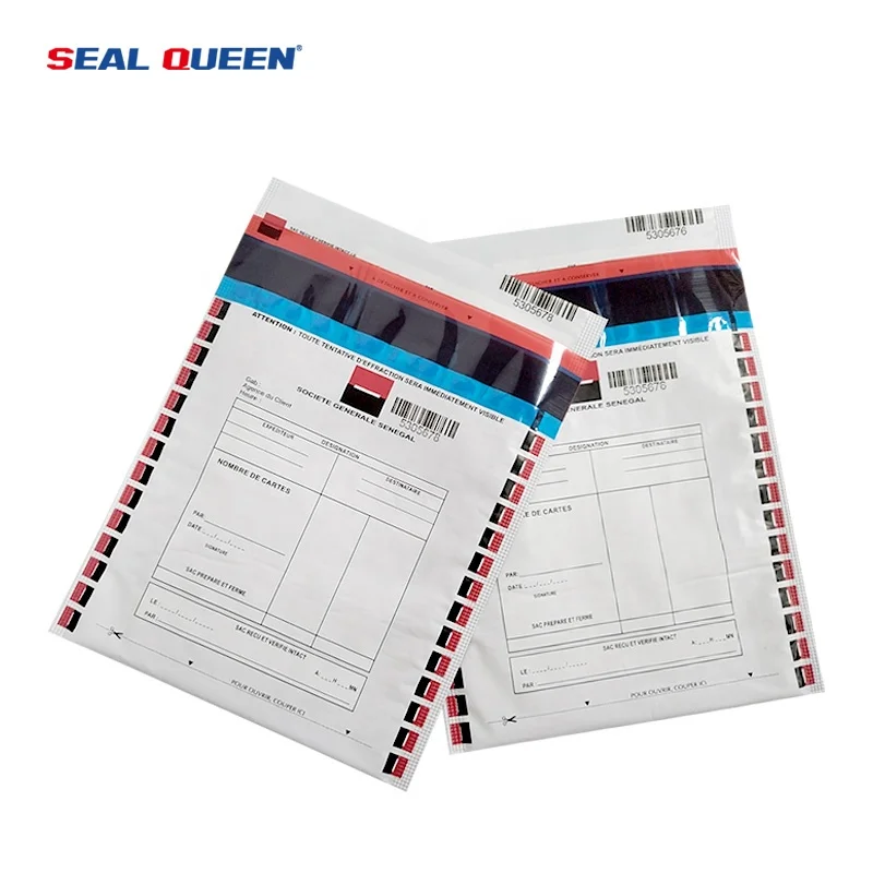 Security Plastic Courier Bubble Bag Custom Envelope Mailing Tamper Evident Bubble Bag For Packing