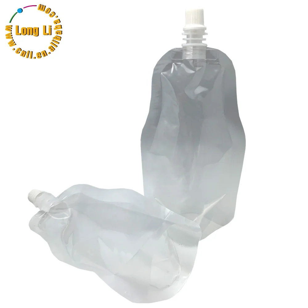 Eco friendly disposable food liquids drink milk powder package stand up pouch