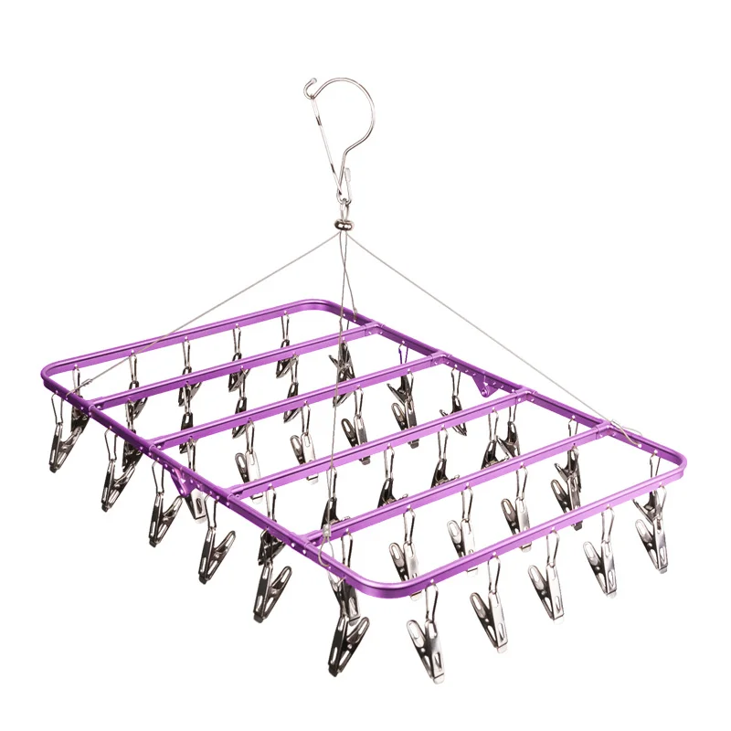 
 Фабрик для продажи алюминиевый бельевые прищепки складная дорожная сушилки для одежды Портативный  