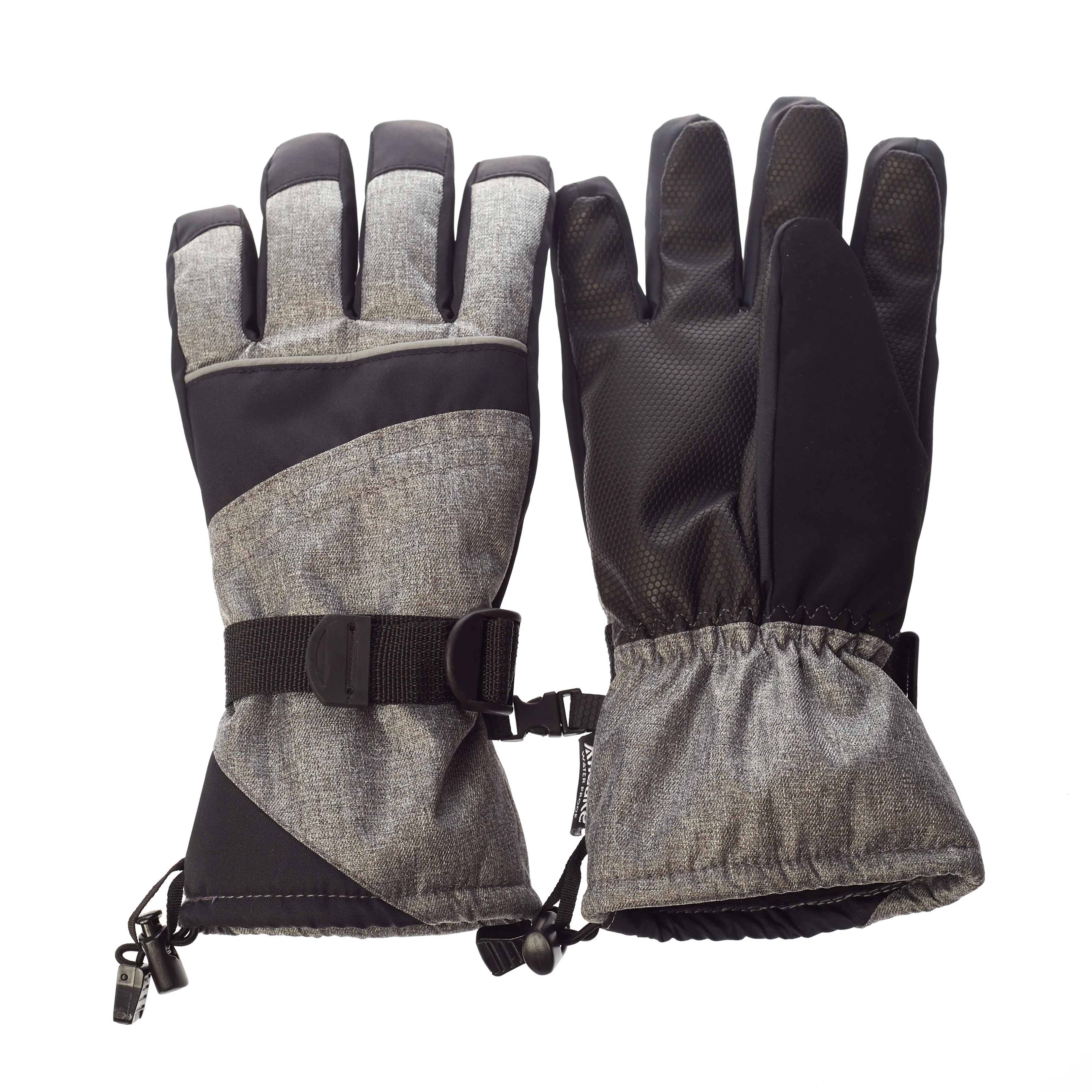 Men Waterproof Ski Gloves Comfortable Snowboard Five Finger Gloves For Outdoor Sports