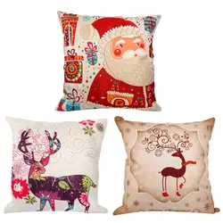 Merry Christmas Decoration For Home Santa Claus Reindeer Pillow Case Christmas 2022 Xmas Navidad Happy New Year