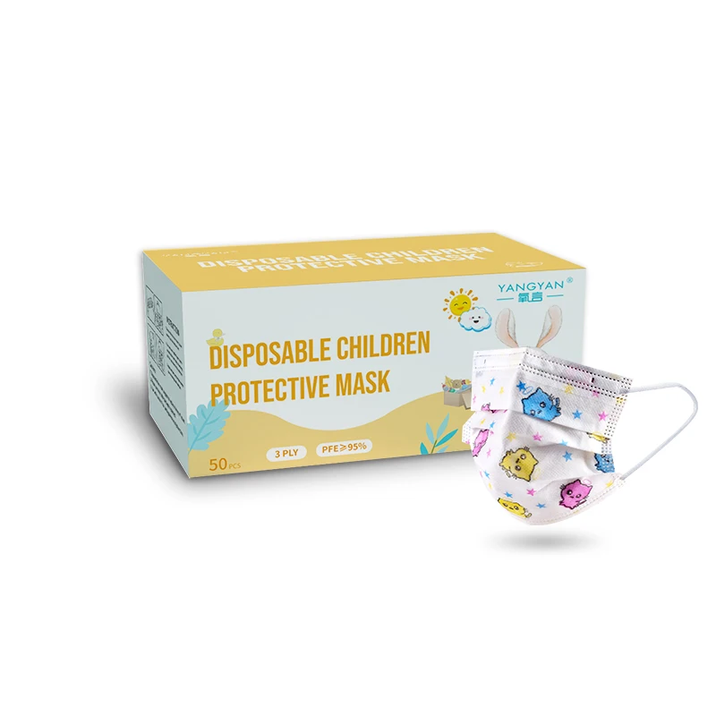 
Отличная цена, сергические маски для лица, детская одноразовая маска, 3-слойные маски типа iir 