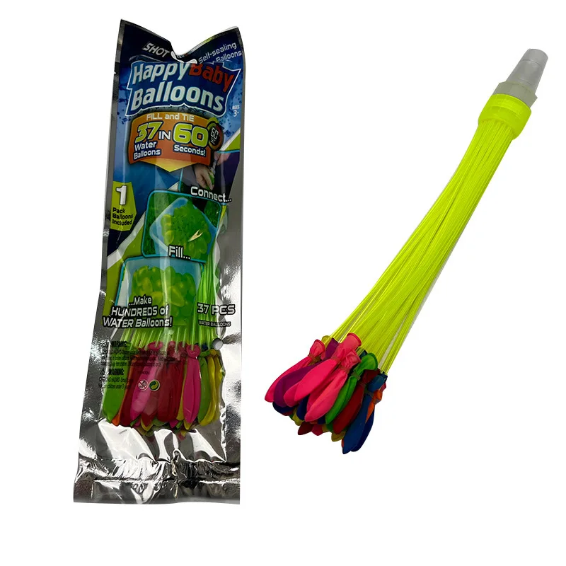 Out Door Games 111pcs/bag Latex Water Balloons Quick Fill Self Sealing Summer Toys Bomb Games Toy Party Water Balloons