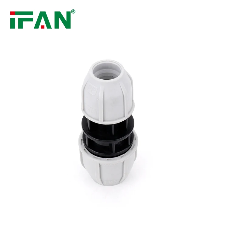 IFAN High Pressure HDPE Fitting ASTM D3035 Irrigation Fittings 110mm PP Compression Fittings