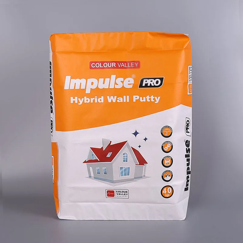 Customizable Pp Woven Sack Kraft Paper Coated Pe Film Cement Bag Sacks Bags For Cement Gypsum Putty Powder