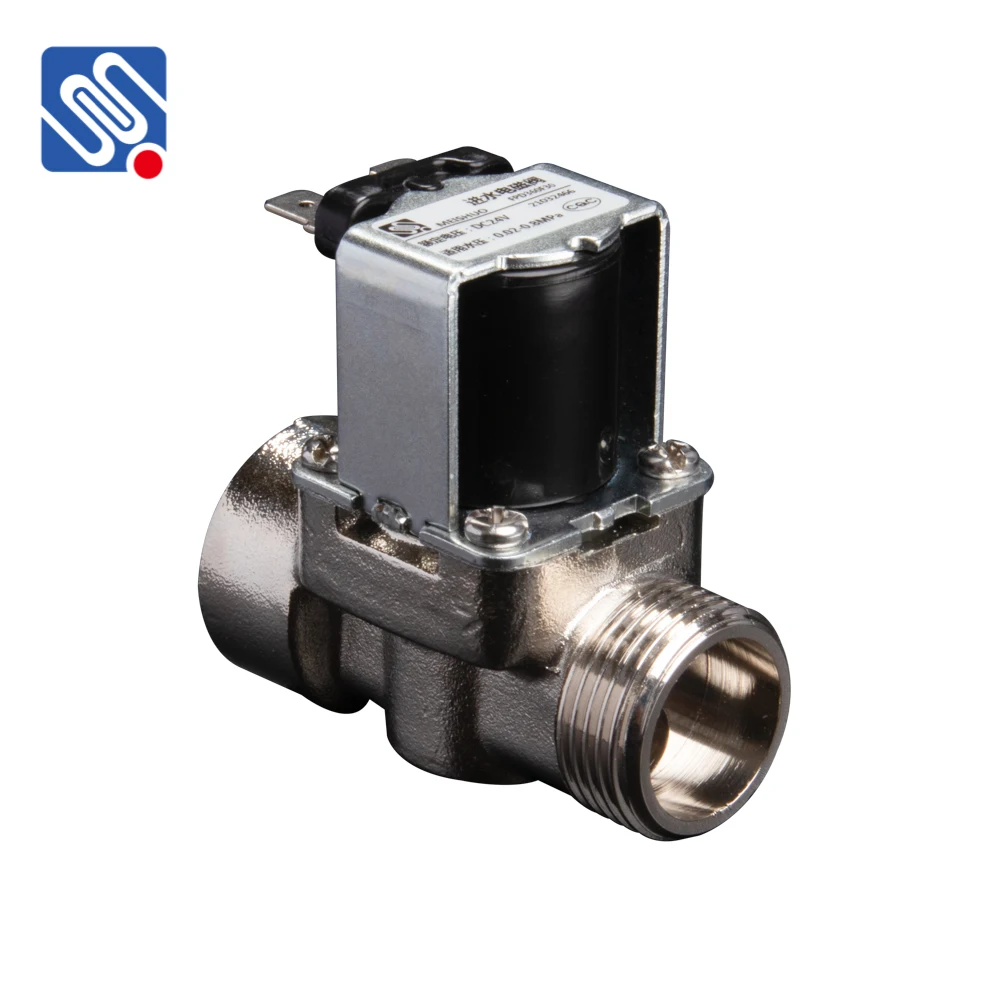 Meishuo FPD360F30 DC 12V 24V DC stainless steel  water solenoid valve 3/ inch water solenoid valve