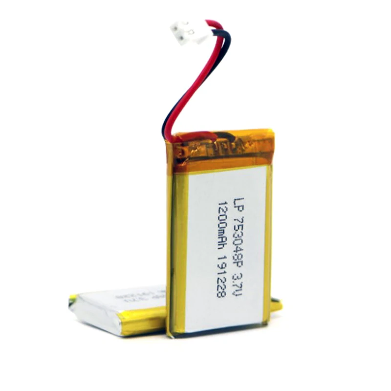 Rechargeable Lithium polymer 103040PL 3.7v 1200mah 103040 lipo batterie custom lipo battery