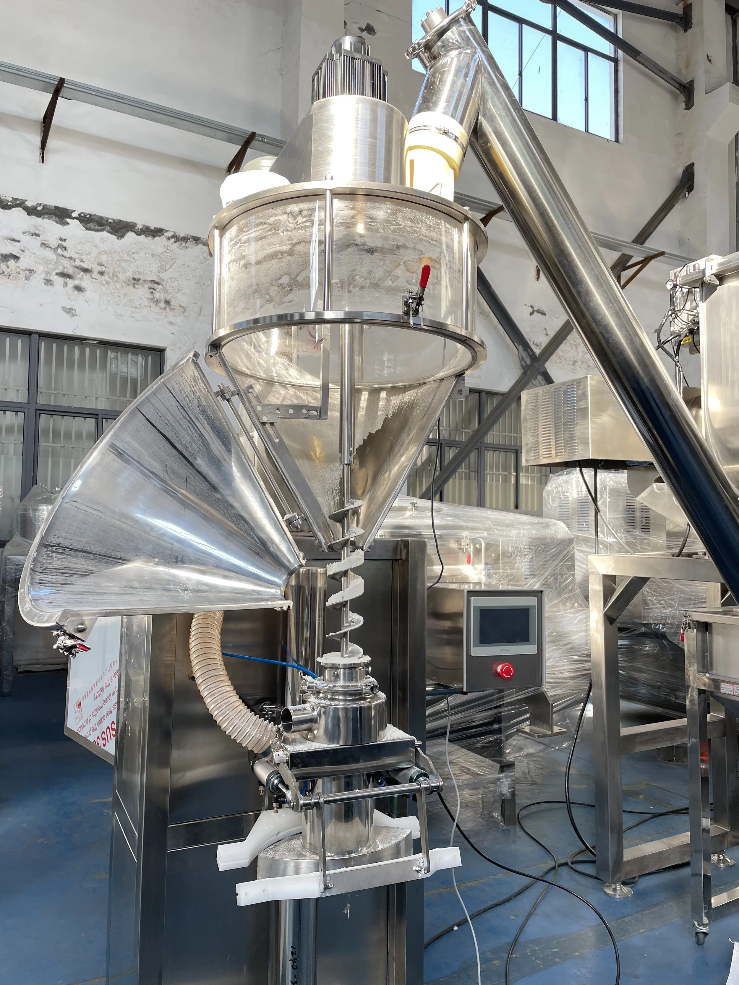 500g~25kg Chemical Fertilizer Bagging Machine 10kg Baking Flour Bag Filling Machine 5kg Food Soda Filling Powder Machine