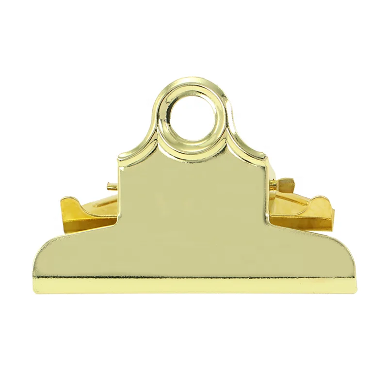 Лидер продаж 2020/2021, Amazon 78 мм A5 A8, Пользовательский логотип, меню бабочки, плоская металлическая папка, зажим для школьной папки, зажим