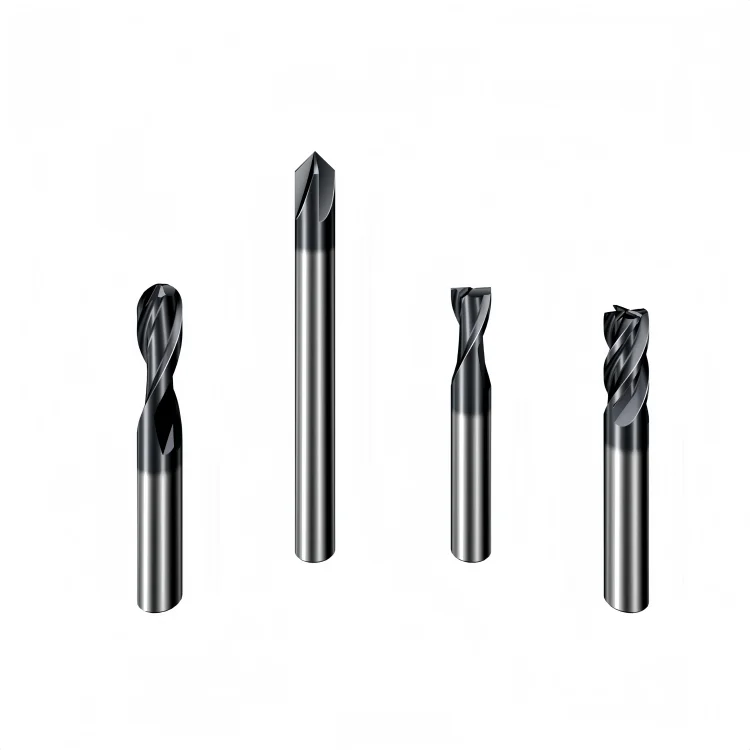 Endmills HRC55 Tungsten Cobalt Alloy Cutter Square Ballnose Milling Cutter OEM/OBM/ODM