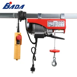 PA250D 125/250kg capacity electric wire rope chain hoist price