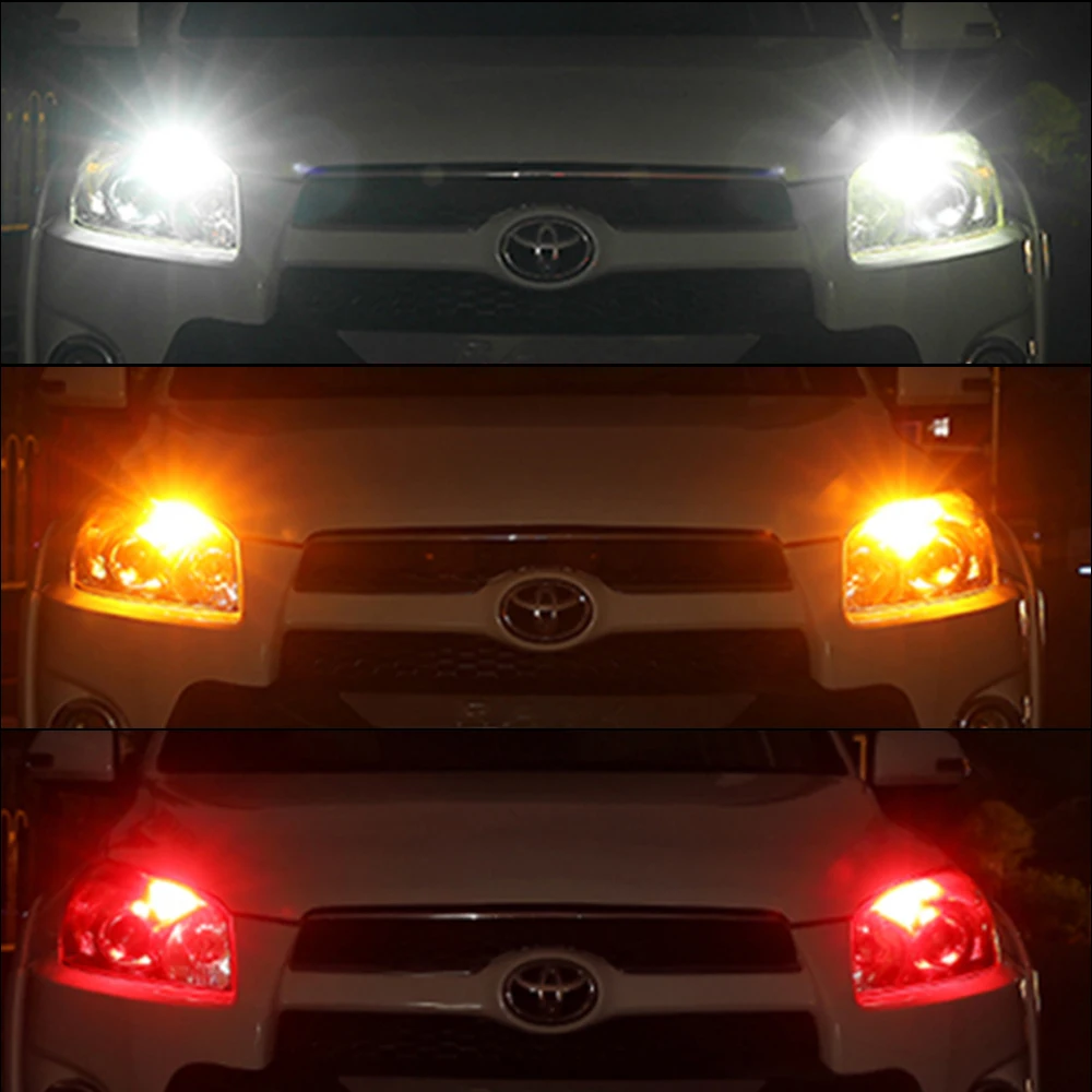 tunning lights car interior led 1156 bulbs led canbus bau15d 1157