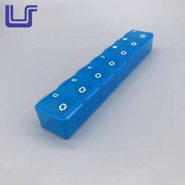 Hot Sale Medicine Box Plastic 7 Days Pill Boxes