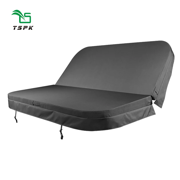 TSPK Customized thermostatic cover for spa outdoor waterproof hot tub spa cover pool cover hot tub Vinyl leather case