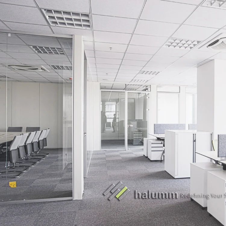 Fast Setup Demountable  Office Steel Partition Wall