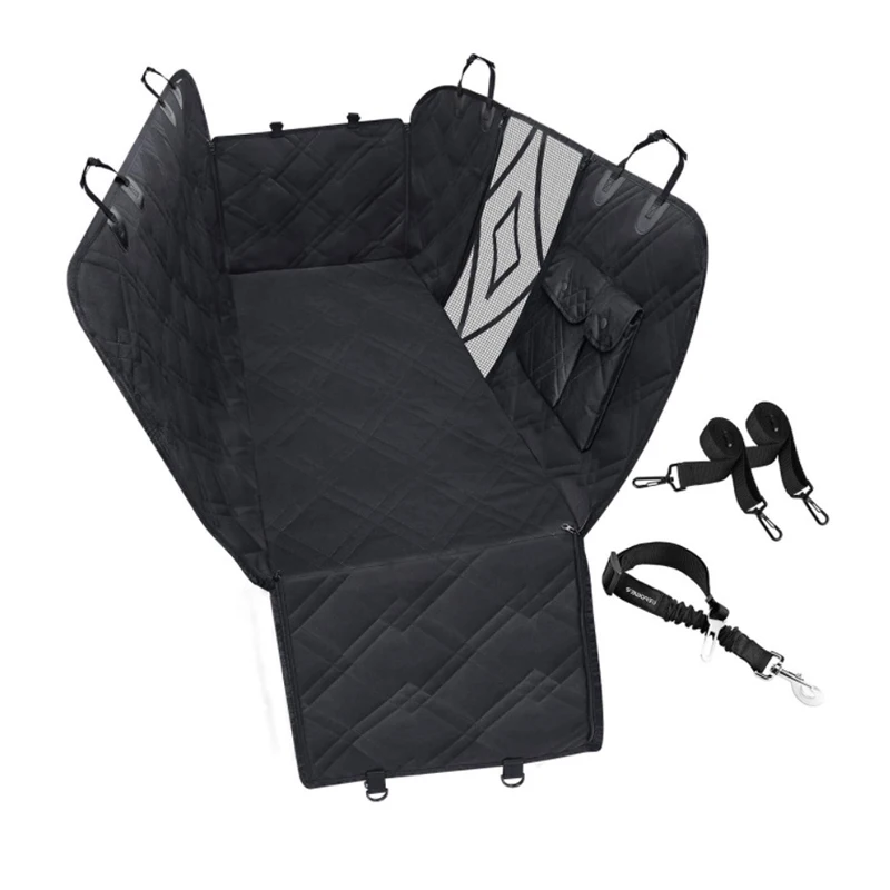 
Waterproof 600D Oxford Cloth Breathable Mesh Dog Hammock Car Seat Cover 