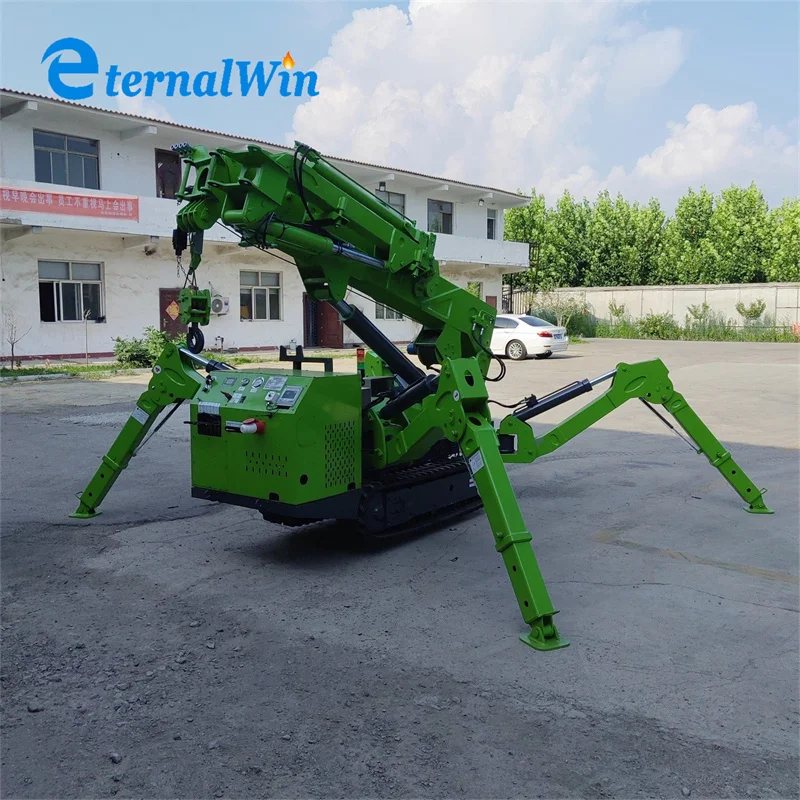 5ton Spider Crane New Crane 3 Ton Boom Lift 8 Ton Spider Lifter Crane