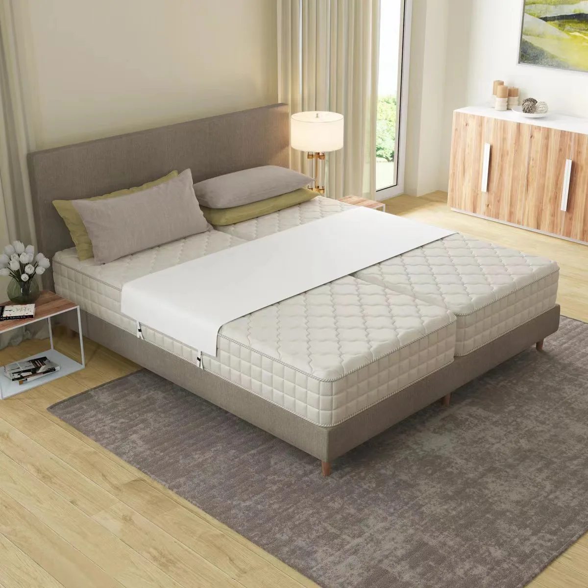 Hot Sale High Quality Adjustable Bed Bridge Twin To King Converter Kit