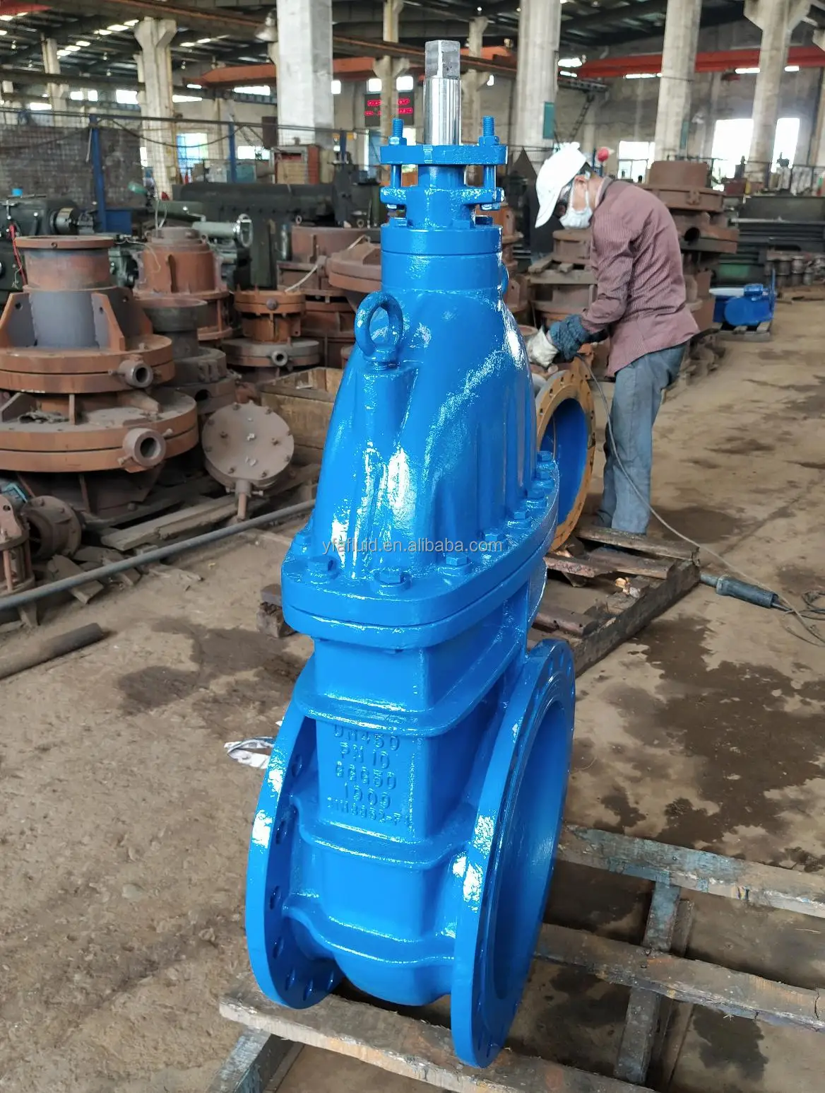 YFA DIN3352  F4/F5 BS5163 High Quality Gate Valve Industrial Ductile Iron Large Diameter Gate valve