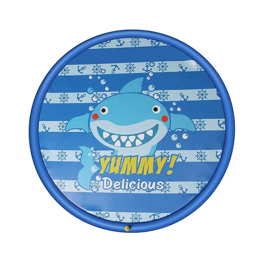 Low MOQ factory price Sprinkler Pad Splash Play Mat Inflatable Water Splash Mat for Kids