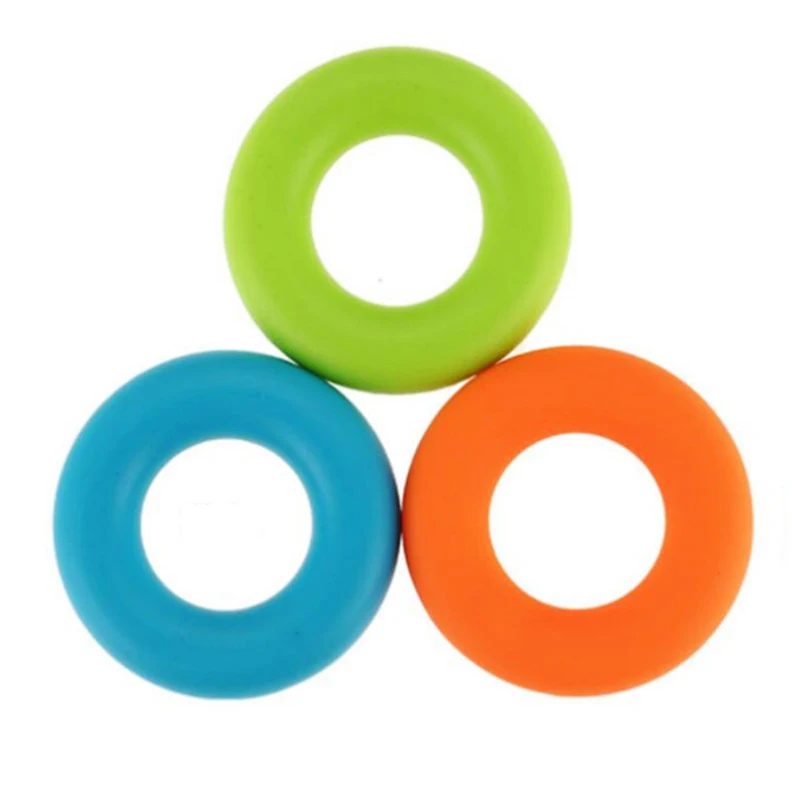Libenli O Ring Silicone Colorful 20-70Lbs Resistance Strength Training Arm Finger Trainer Exerciser Sport Workout Hand Grip