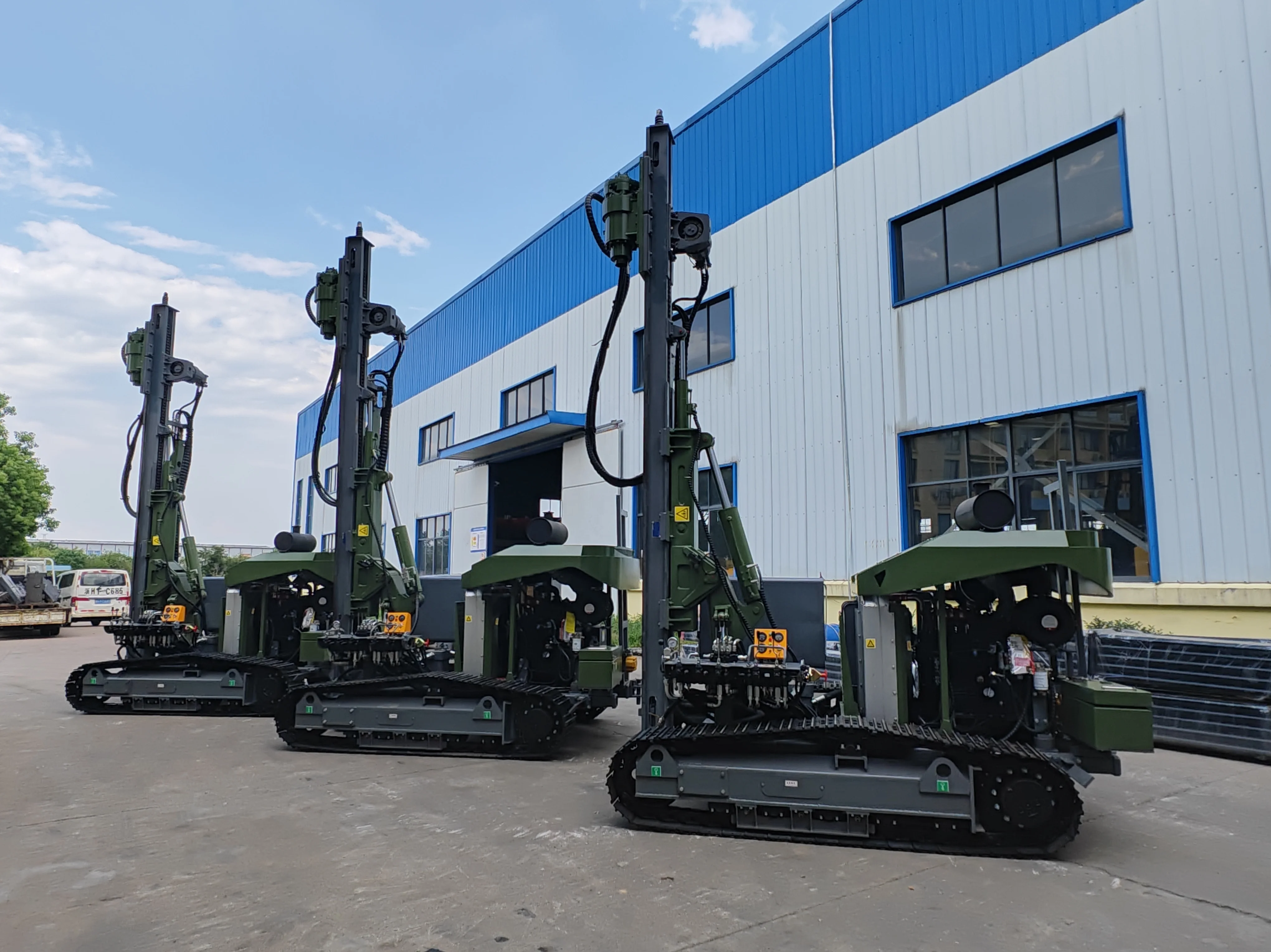 BDMGF-300KC солнечная станция строительный сваебойный винт для сваи