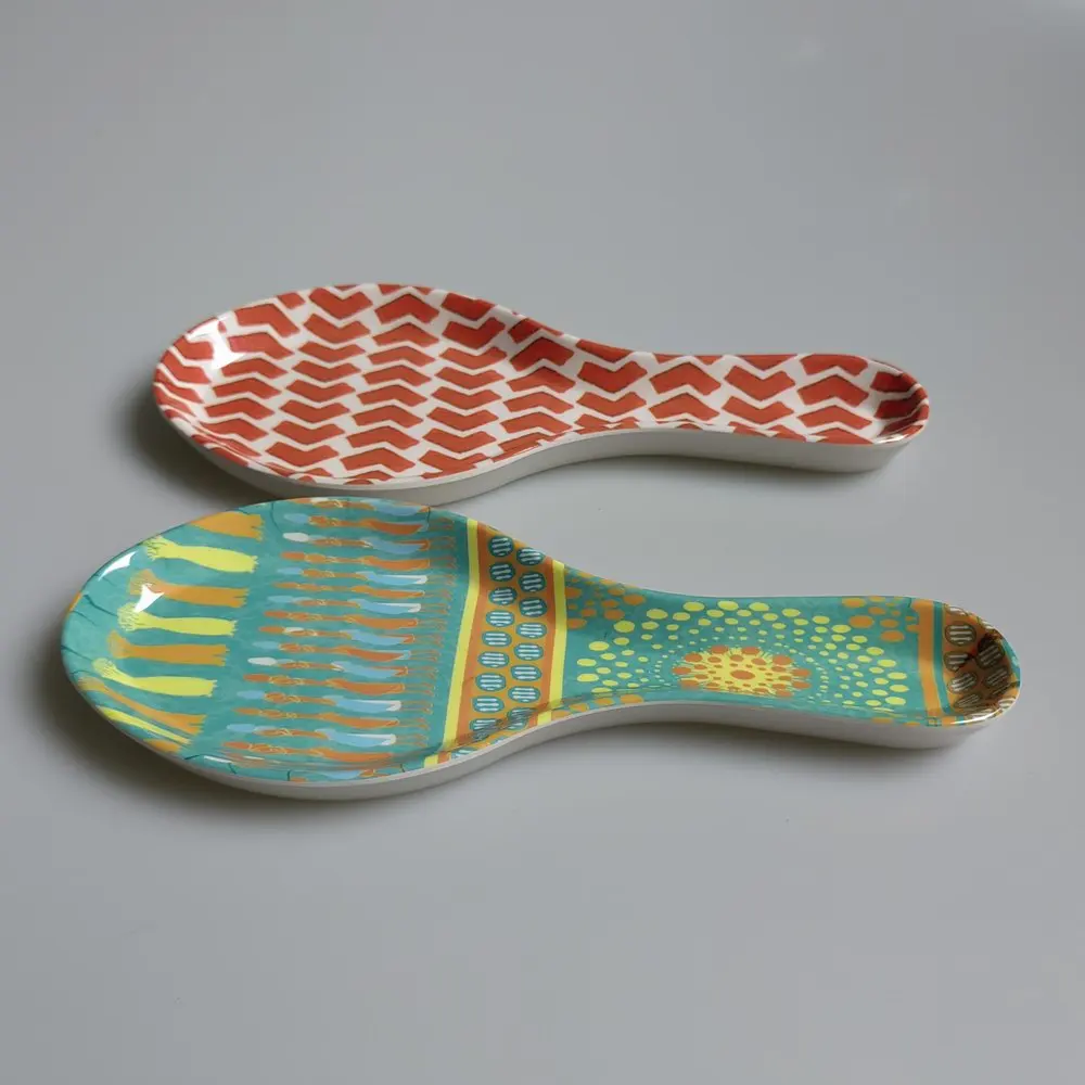 Professional Custom Design Melamine Spoon Holder Spoon Rest