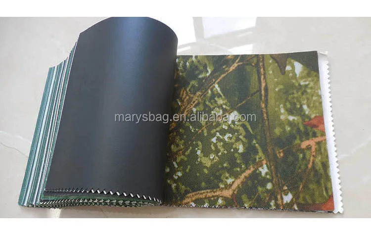Mesh backed camouflage wallet