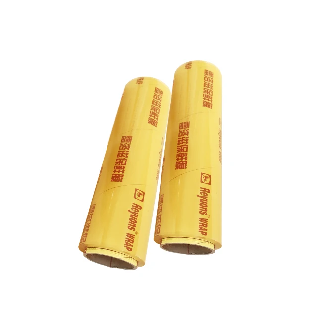 High quality cling film supermarket use casting food grade pvc cling film for packaging
