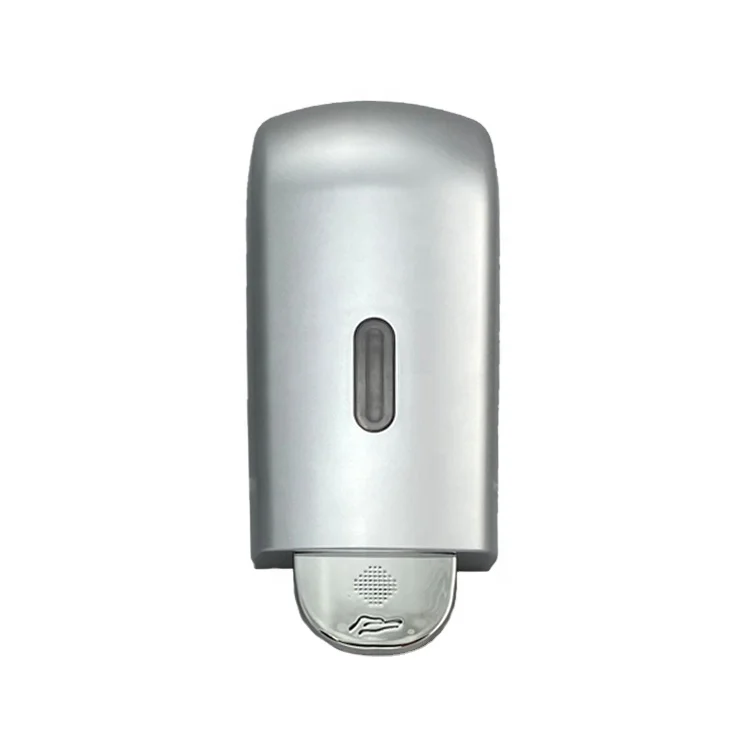 Factory Custom Electroplate Plastic Wall Mounted Hand Sanitizer Alcohol Hand Soap Dispenser For Hotel