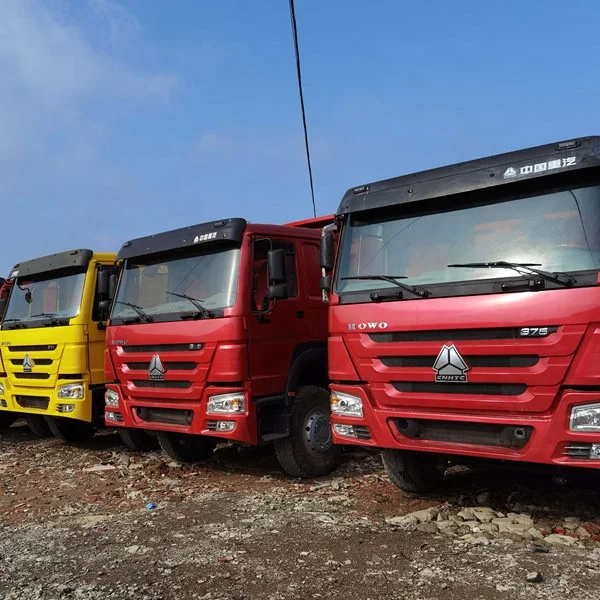 
High quality Sinotruck HOWO 371HP 10 wheels second hand tipper trucks 