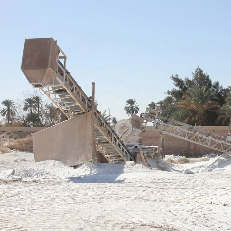 Mass Production White Pure Fine Grained Sand Power Silica Sand  In Egypt