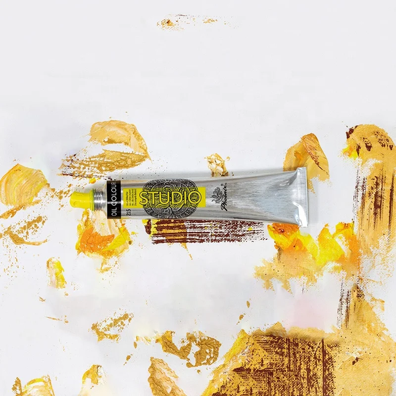 Phoenix Professional Eco-friendly Durable Fine Basics Single Color Artist 50ml Oil Colour