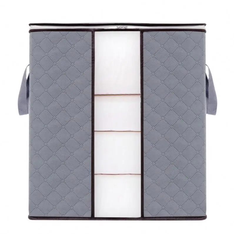Hight quality portable winter large capacity clothes storage bag for clothes organizer