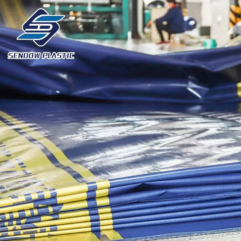 1000D Tarps Fabric Sun-Resistant And Waterproof Recycled Pe Tarpaulin