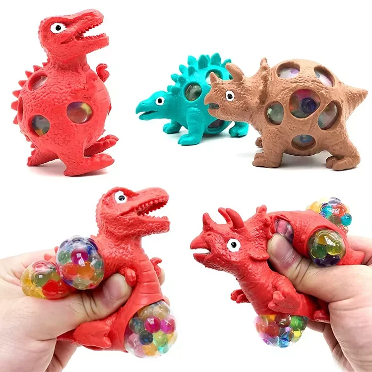 Fidget Toy Kids Dinosaur Motivational Customize Shape Stress Balls Changing Stress Sensory Ball Squishy for Adults and Kids