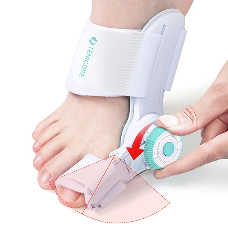 New Arrival Adjustable Big Toe Splint Foot Bone Protrusion Overlapping Toe Separator Hallux Valgus Bunion Corrector