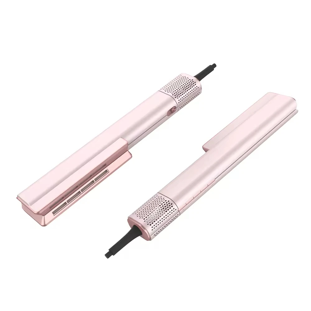 Wholesale Price 2024 New Negative Ion Airflow Heating Comb Straightening Drying Airstrait 2 in 1 Hair Dryer Straightener