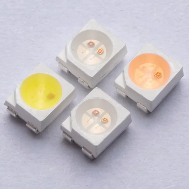 3528 УФ-фиолетовый светодиод SMD бусины 0 2 Вт San An Chip 5-2.5LM 3V положительный красный чип от производителя прямых продаж лампы ODM