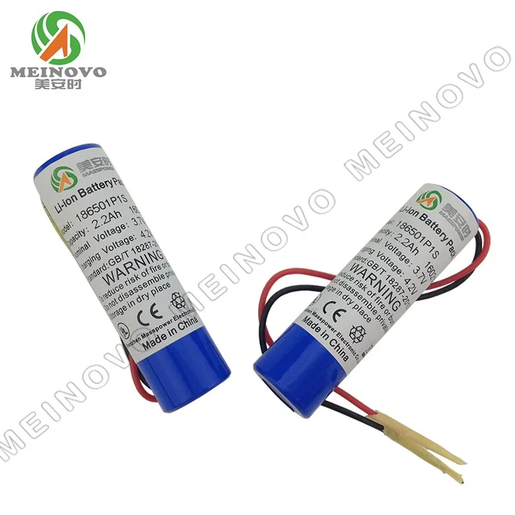 18650 Li-ion Battery 3.7V 2600mah with NTC and 51021-0300 Connector Battery Prices Cell Battery Face Care Wearable Devices 52g